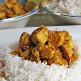 Curry de poulet vindaloo pour 6 personnes
