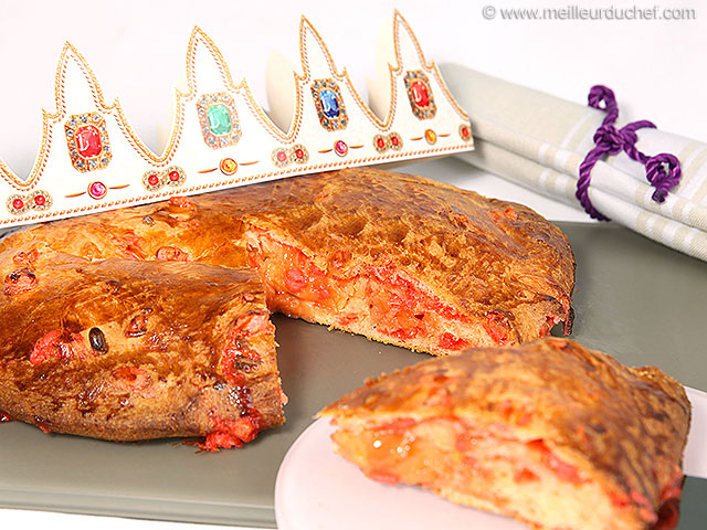 Gâteau des rois à la praline rose  notre recette avec photos ...