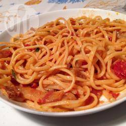 Recette spaghetti all'amatriciana de rome – toutes les recettes ...