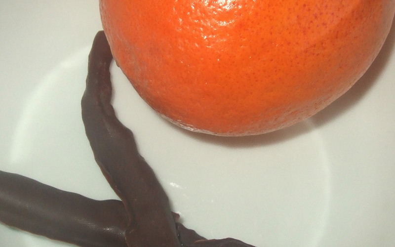 Recette orangettes au chocolat pas chère et simple > cuisine étudiant