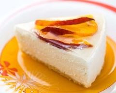 Recette cheesecake aux pêches