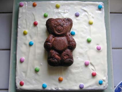 Recette de gâteau ourson aux pépites de chocolat
