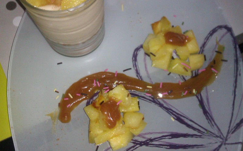 Recette verrine ananas et fromage blanc (façon crumble) pas chère ...