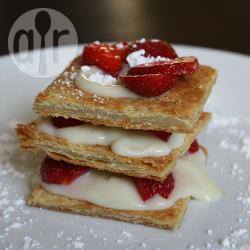 Recette mini millefeuille aux fraises – toutes les recettes allrecipes