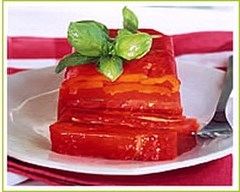 Recette panaché de tomates de france et poivrons en terrine