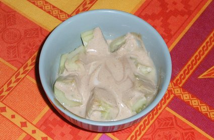 Recette de concombre au yaourt