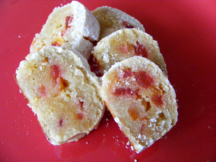 Recette de pan de cadiz (pâte d'amandes aux fruits confits)