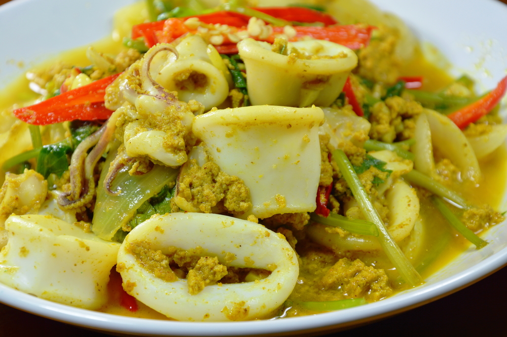 Recette de seiches au curry vietnamiennes
