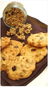Cookies énergétiques au granola