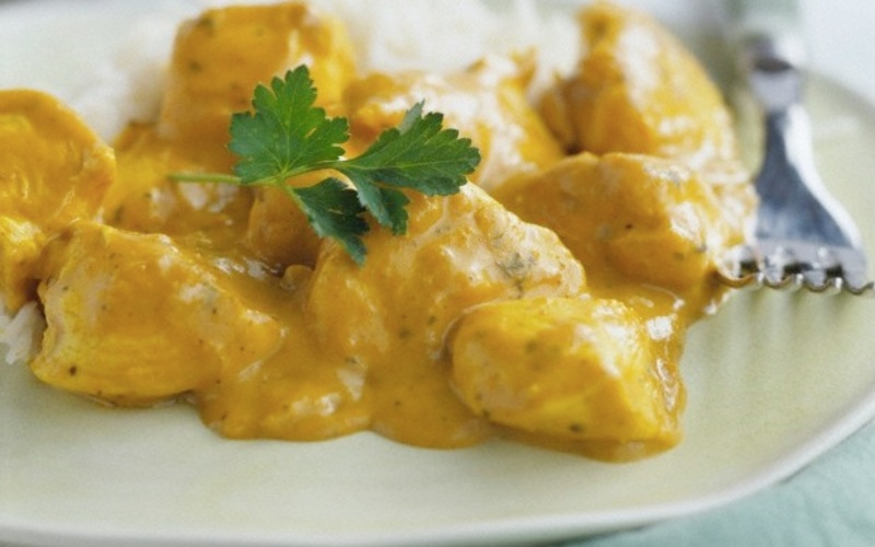 Recette poulet curry coco économique et simple > cuisine étudiant