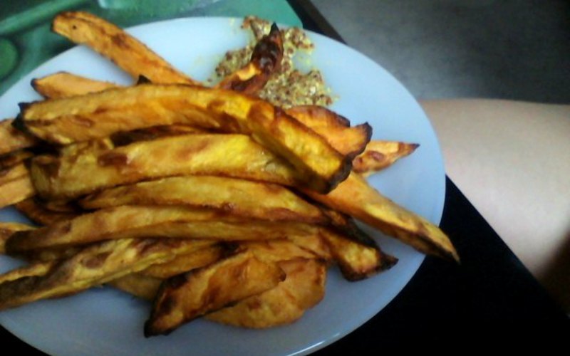 Recette frites de patate douce au four pas chère et facile > cuisine ...