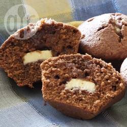 Recette muffins au coeur de chocolat blanc de grand