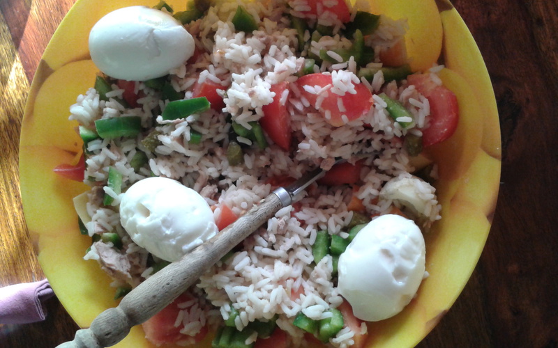 Recette salade de riz gourmande pas chère et rapide > cuisine ...