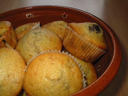 Recette de muffins choco-coco banane
