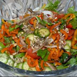 Recette salade d'été aux poivrons – toutes les recettes allrecipes