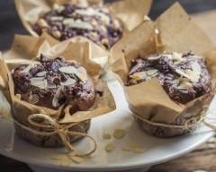 Recette muffins extra-moelleux au chocolat et aux amandes