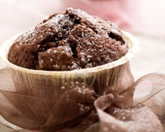Recette muffins au nutella et chocolat noir
