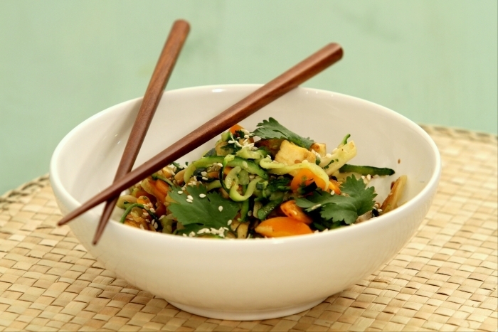 Recette de wok de légumes cuisinés au tofu facile et rapide