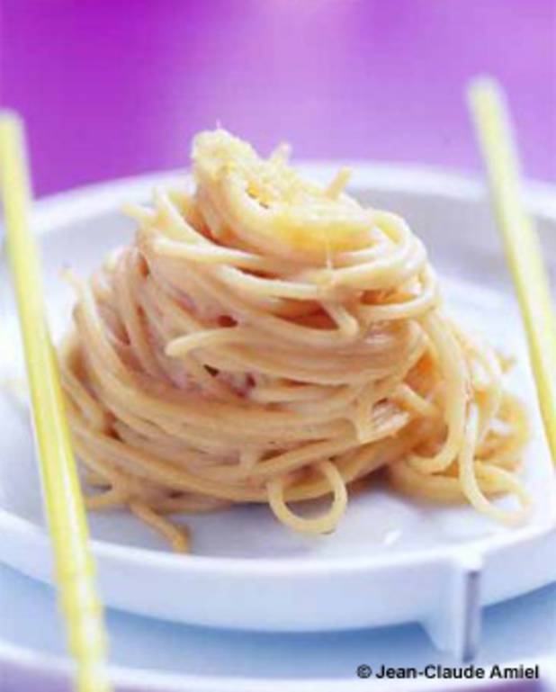 Minute de spaghettis au maitenko pour 6 personnes