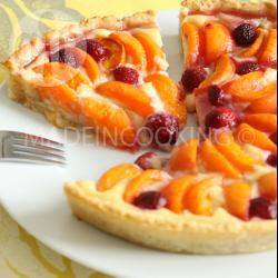 Recette tarte aux abricots et aux framboises – toutes les recettes ...