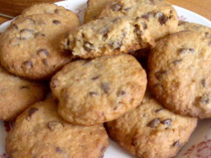 Recette de cookies moelleux avoine, chocolat et banane