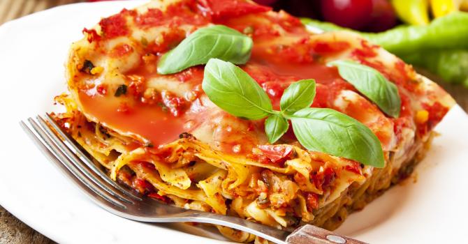 Recette de lasagnes allégées à la ricotta et tomates