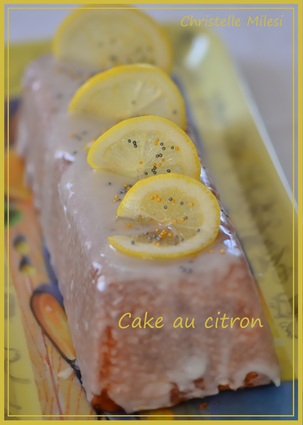 Recette de cake au citron bio et son glaçage