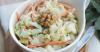 Recette de salade de chou blanc, pommes et carottes