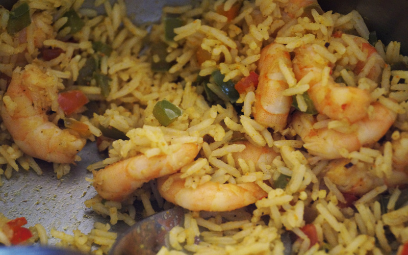 Recette riz au curry et crevettes économique et facile > cuisine ...