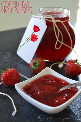 Recette confiture de fraises (confiture)