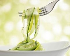 Recette salade de courgette au sésame
