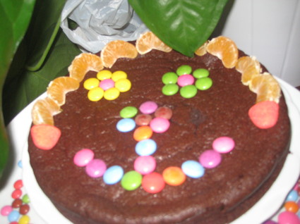 Recette de gâteau au chocolat noir express