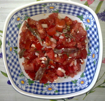 Recette de salade rouge