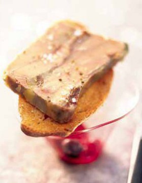 Terrine de foie gras et queue de boeuf pour 6 personnes