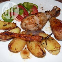 Recette pilons de poulet avec les légumes – toutes les recettes ...