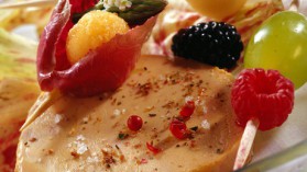 Magret et foie gras en buisson ardent pour 4 personnes