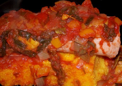 Recette endives et poireaux au jambon, sauce tomate