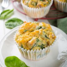 Muffins fromage tomate basilic