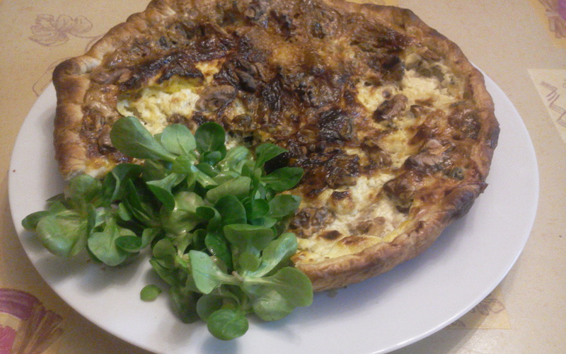 Recette quiche au roquefort pas chère et facile > cuisine étudiant