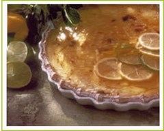 Recette tarte citron-citronelle