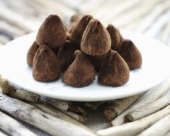 Recette truffes au chocolat noir