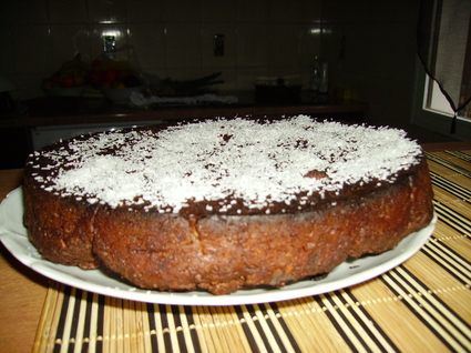 Gâteau sans oeuf léger au chocolat