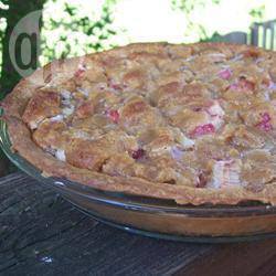 Recette tarte à la rhubarbe crémeuse – toutes les recettes allrecipes