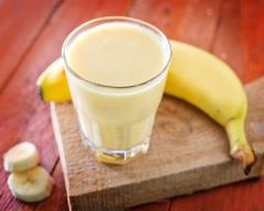Recette milkshake à la banane et au lait concentré