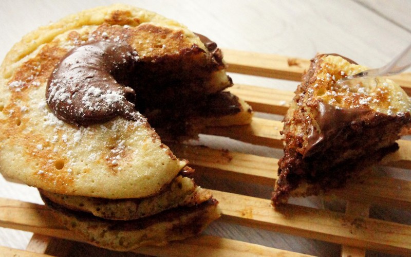 Recette pancake cake au nutella ! pas chère et simple > cuisine ...