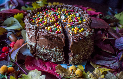 Recette de layer cake chocolat noisettes
