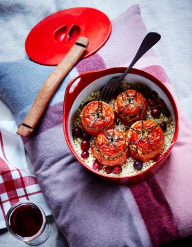 Tomates farcies au quinoa et cranberries de christian le squer ...