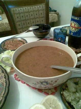 Recette de la hrira (soupe algérienne)