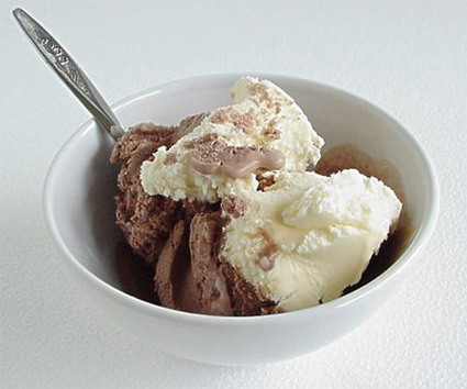 Recette de crème glacée sans sorbetière