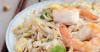 Recette de poulet et crevettes aux pousses de soja, sauce yakitori